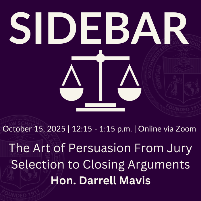 SIDEBAR with Hon. Darrell Mavis