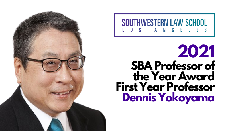 Image - SBA Professor of the Year Yokoyama