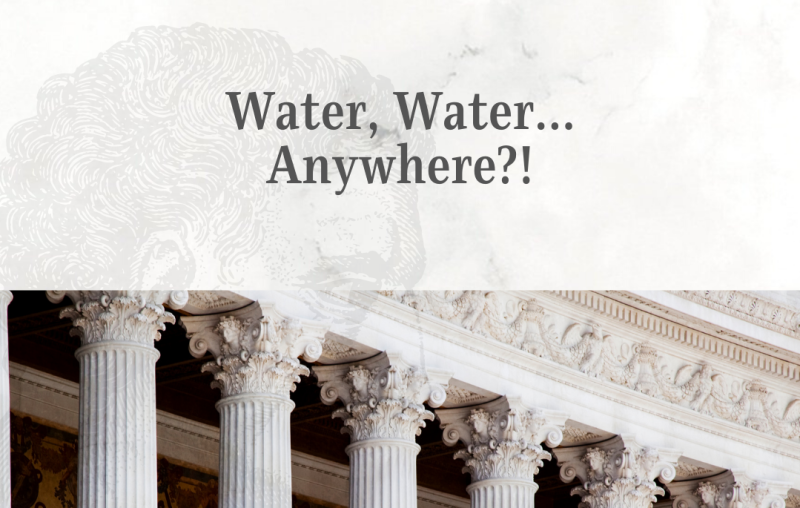 Image - Water, Water… Anywhere?!