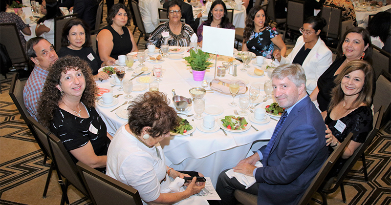 Image - Professor Cohen's Table at 2018 NLG Awards Banquet