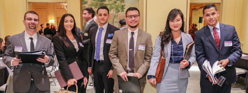 Image - Students at CSO Law Firm Reception 2019