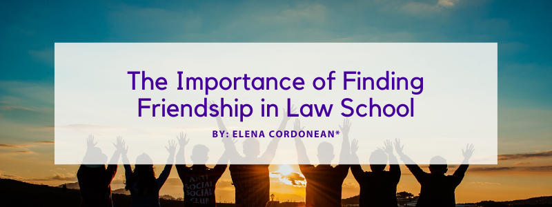 Image - The Importance of Finding Friendship in Law School by Elena Cordonean