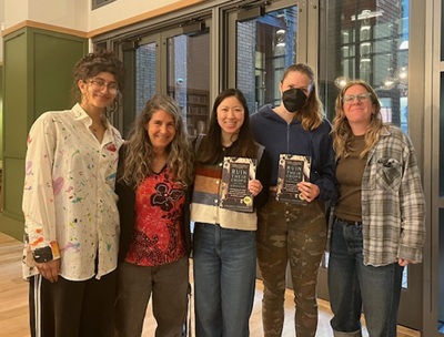 Prof. Andrea Freeman with UC Berkeley students