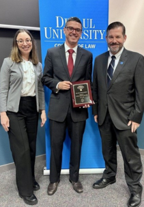 Professor Jolly recieves Clifford Scholars-in-Residence award.