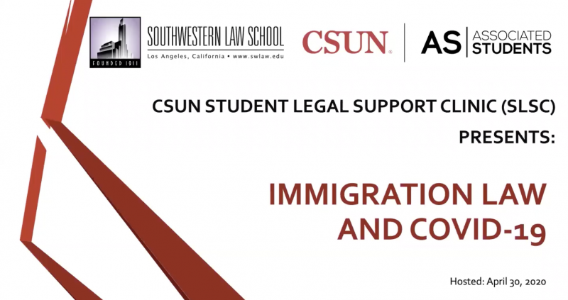 Image - Advanced Community Lawyering Clinic CSUN Presentation Webinar