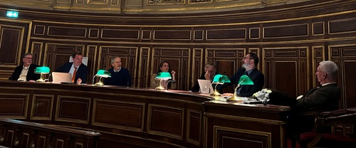 Prof. Epstein at the  IMODEV Academic Days on Open Government and Digital Issues Conference at the University of Paris I, Sorbonne-Pantheon