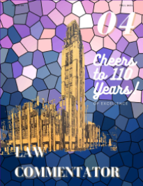 Law Commentator - Cheers to 100 Years (of excellence) Fall 2021 issue 04