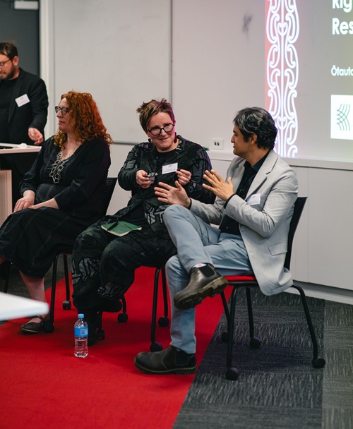 Prof. John Tehranian at the 2025 Conference of the Law and Society Association of Australia and New Zealand