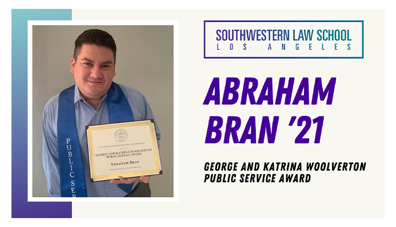 Image - Abe Bran Woolverton Public Service Award