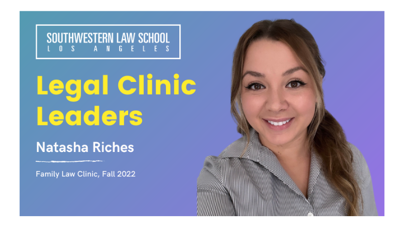 Legal Clinic Leader - Natasha Riches, Family Law Clinic Fall 2022