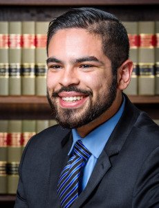 Andres Holguin-Flores ’15 is a judicial clerk for the Hon. Terry Hatter, Jr.