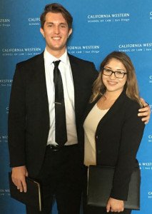Nolan Scarr and Bianca Martinez win Second Place at ABA Regional Negotiation Competition