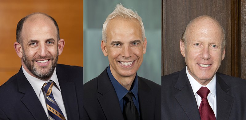 Professors Dov Waisman, John Heilman, and Edward Stark Receive 2017 Excellence in Teaching Award