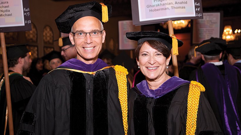 2018 Grand Marshals Professors Heilman and Carpenter