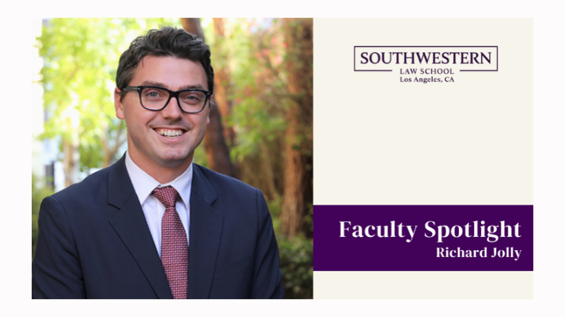 Faculty Spotlight: Richard Jolly