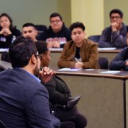 Image - ELAC Students at the LSAC Discover Law event at Southwestern Law School