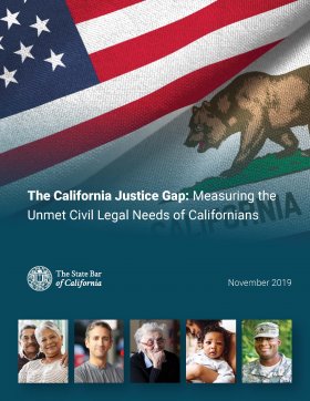 Image - The California Justice Gap: Measuring the Unmet Civil Legal Needs of Californians