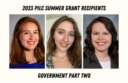 2023 PILC Grant Recipients Collage Working in Government Part Two 