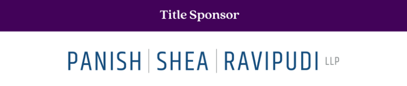 Title Sponsor: Panish | Shea | Ravipudi LLP