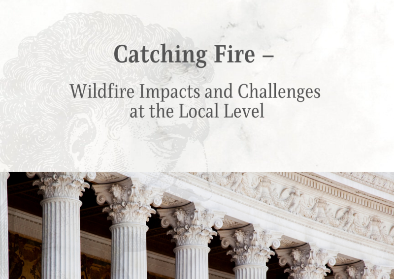 Catching Fire – Wildfire Impacts and Challenges at the Local Level