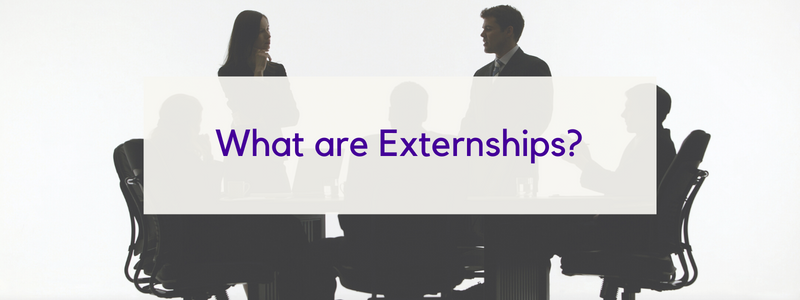 What are externships?