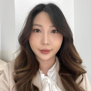 Sara Kim headshot against white background