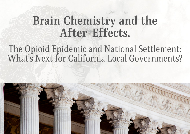 Image - Brain Chemistry and the After-Effects. The Opioid Epidemic and National Settlement:  What’s Next for California Local Governments?