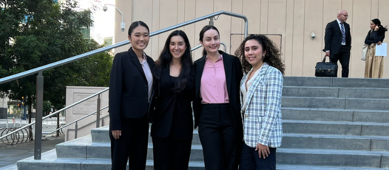 Kasey Takahashi, Rachel Stern, Cristina Cirrincione, and Delilah Zied