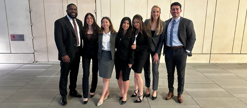 TAHP-ers Chinonso Anokwute, Natalie Parsi,  Julianna Montano, and David Olmedo-Barrera