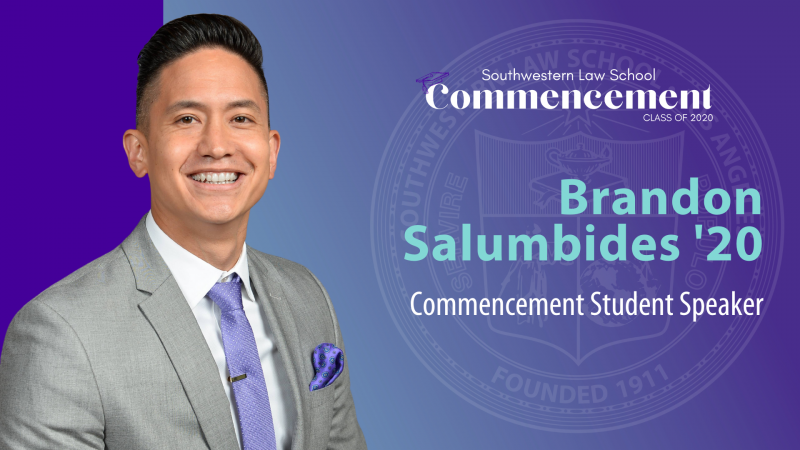 Image - Brandon Salumbides Commencement Speaker 2020