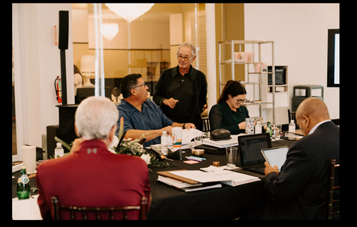 Prof. Paul Bateman spoke at an Opinion Writing Seminar held at The Tribal Court of the Yuhaaviatam of San Manuel Nation in Highland, California