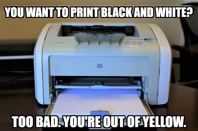 Image - Printer Meme