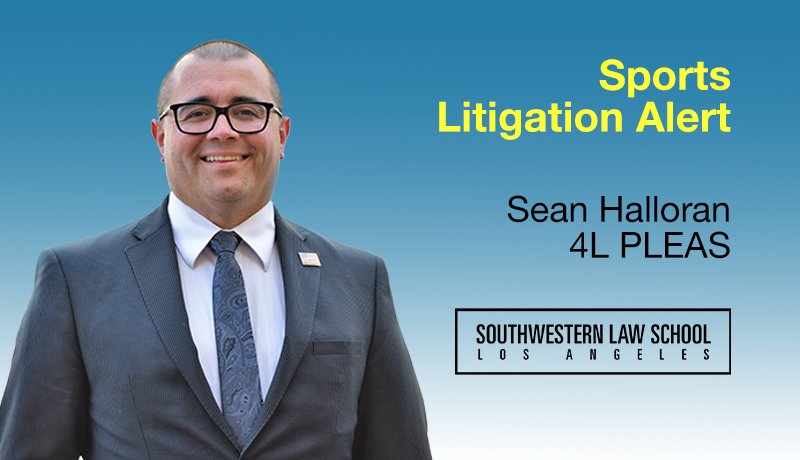 Image - Sean Halloran Sports Litigation Alert