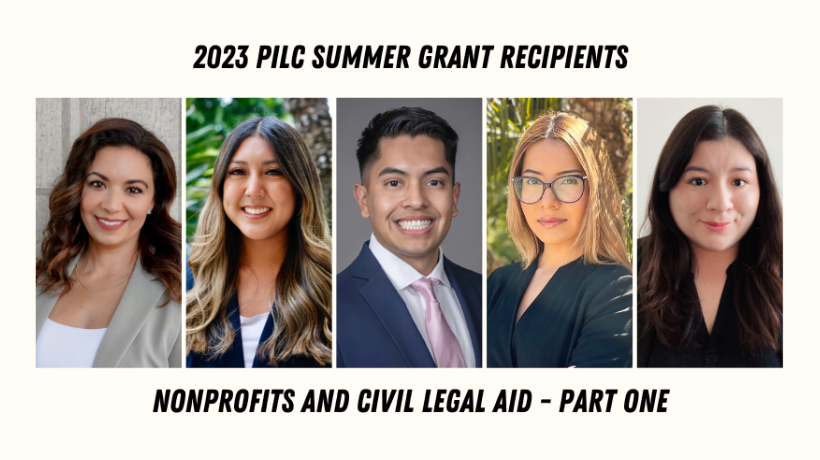 2023 PILC Grant Recipients Collage - Nonprofits and Civil Legal Aid - Part One
