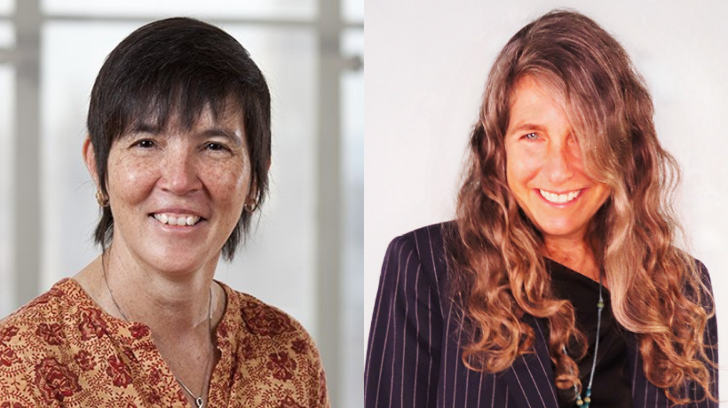 Prof. Dani Hart and Prof. Andrea Freeman headshots