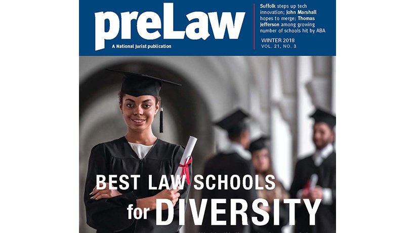 Winter 2018 preLaw Magazine Cover