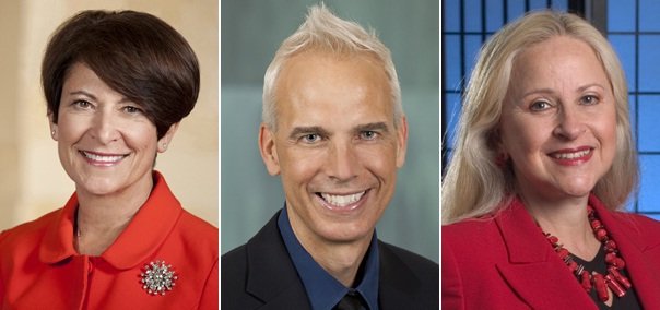 Catherine Carpenter, John Hellman and Larraine Segil win 2016 Excellence in Teaching Award