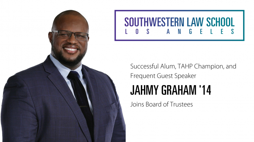 Jahmy Graham '14 joins SWLAW board