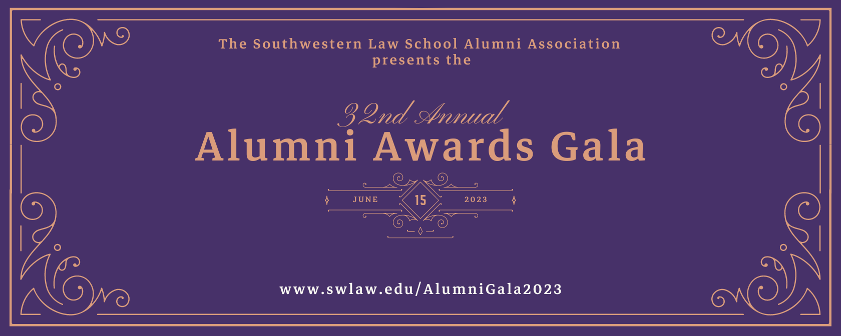 Alumni Awards Gala Banner