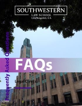 Legal Clinic FAQs front cover