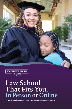 Southwestern J.D. Programs and Concentrations Brochure Cover