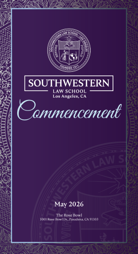 2026 Commencement Program Cover