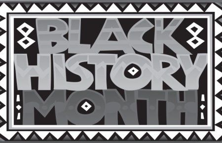 Image - Black History Month Text